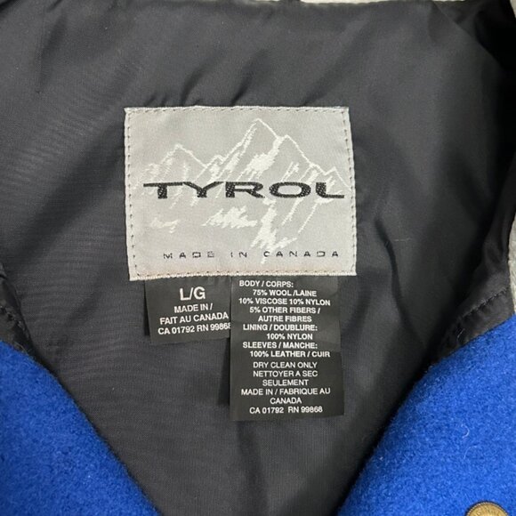 Vintage Greater Vancouver Ford Mustang Association 66 Coupe Varsity Jacket Large - Picture 9 of 10